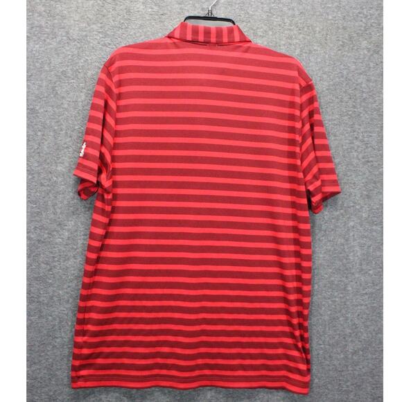 Nike Disney Parks Polo Mens Large Red Mickey Mouse Dri Fit Tour Performance - Picture 2 of 6